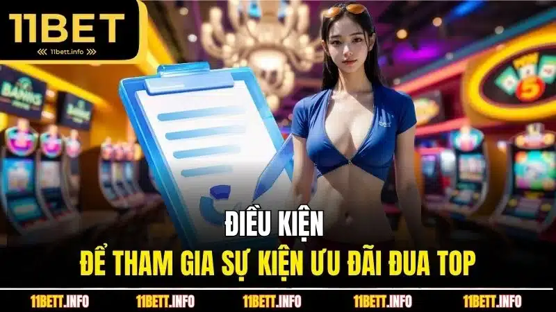 Điều kiện để tham gia sự kiện ưu đãi đua top